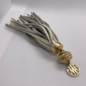 Baja White Pearl Tassel by Clara Williams Signature Clara Clasp Collection